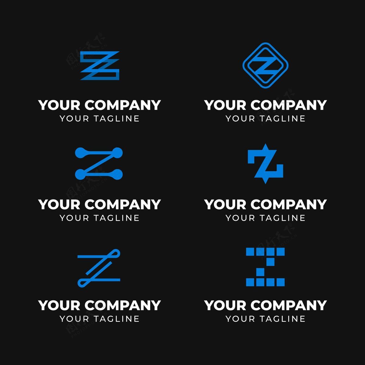 字母z平面设计z字母标志收集字母标志企业标识公司