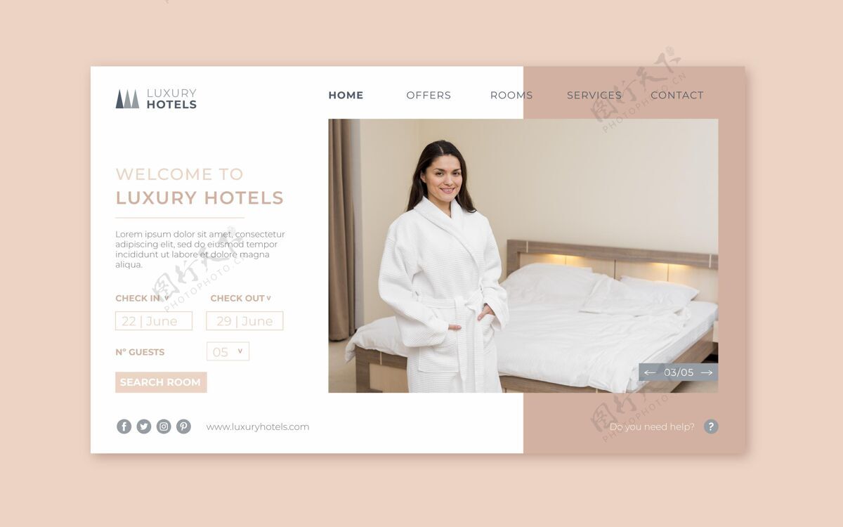 网页模板酒店登录页模板与照片酒店酒店登录页旅游
