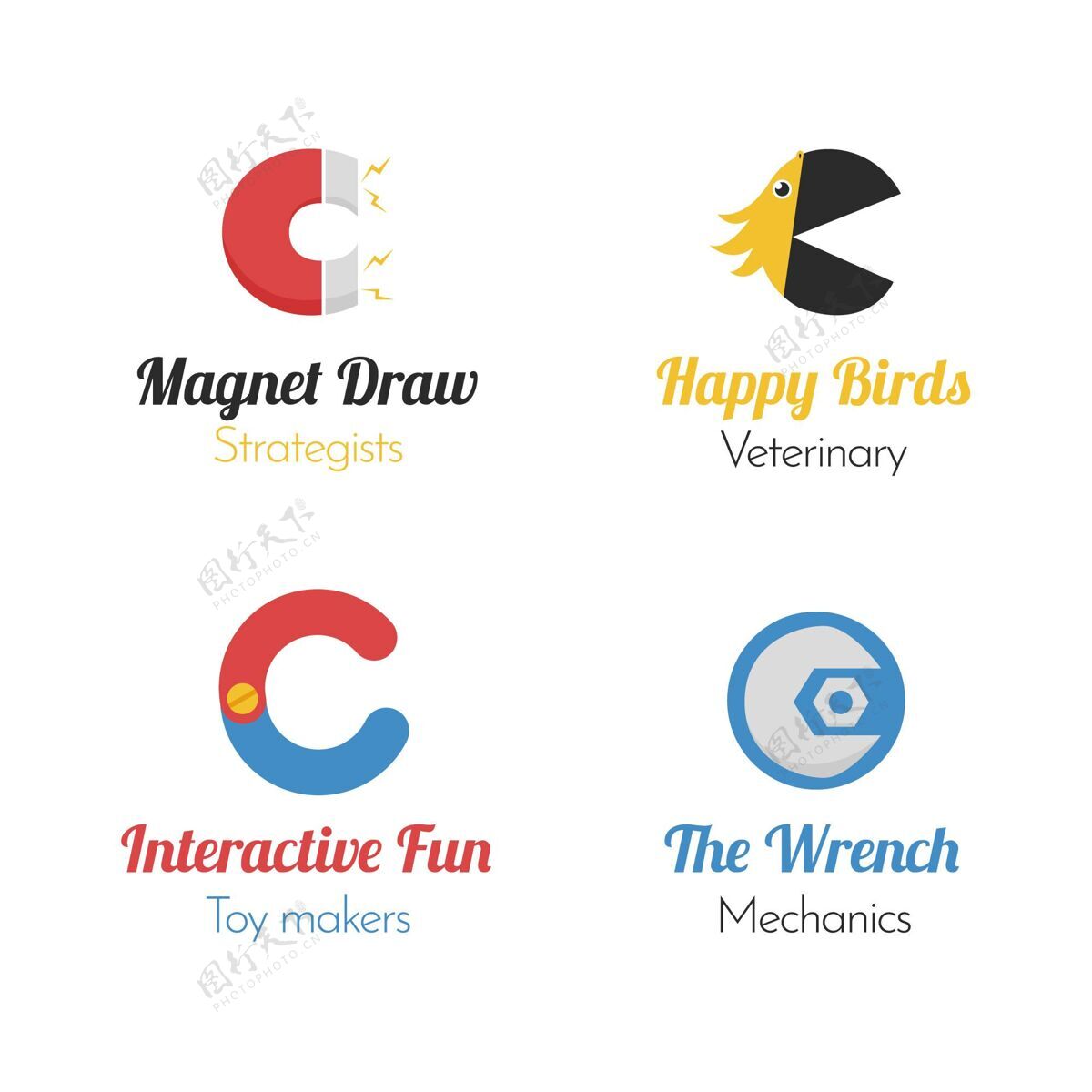公司平面设计c标志系列平面设计企业企业标志