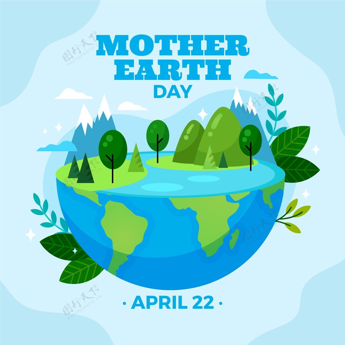 行星地球母亲节？插图地球母亲全球意识