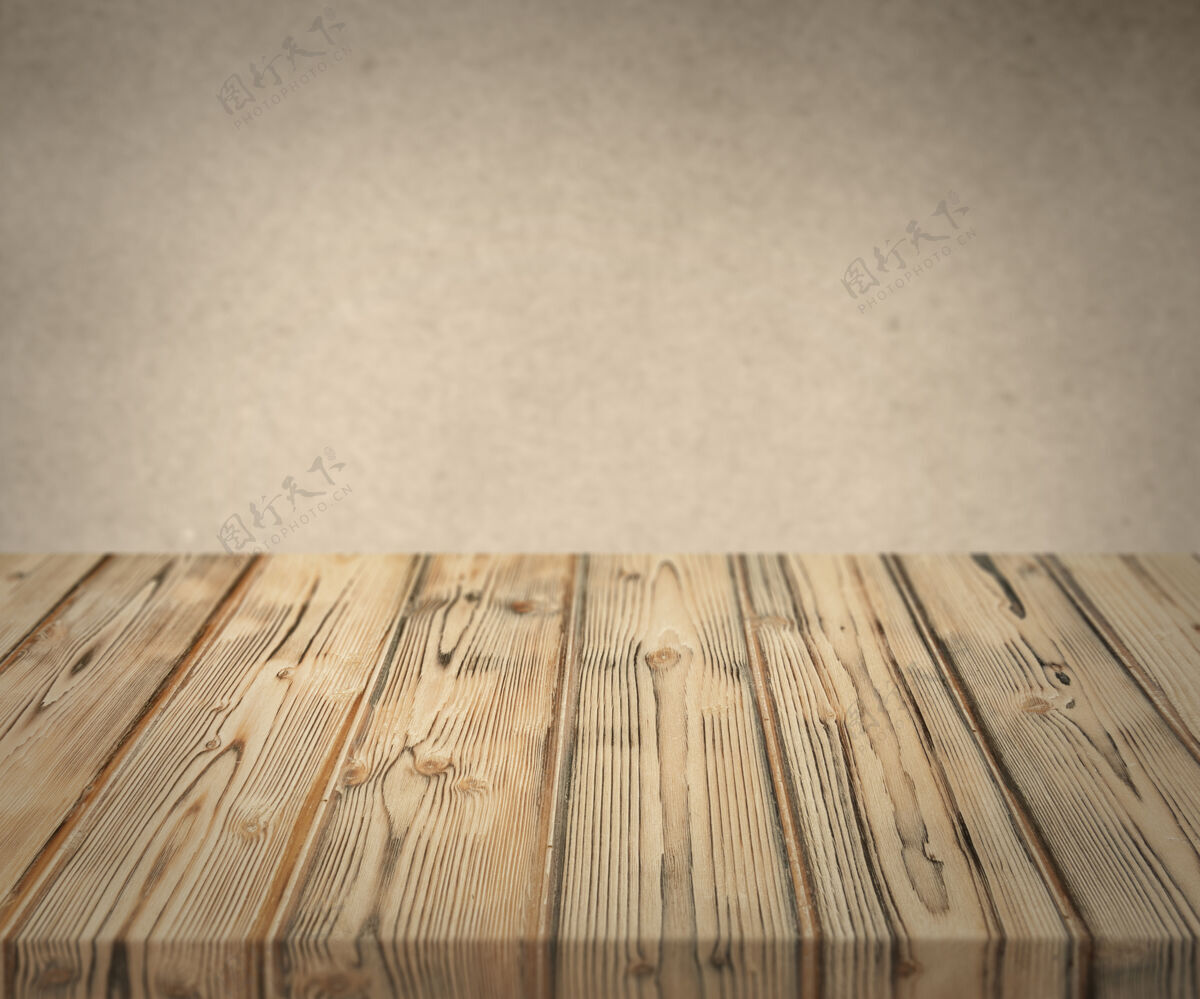 空间木头桌子桌子背景桌子