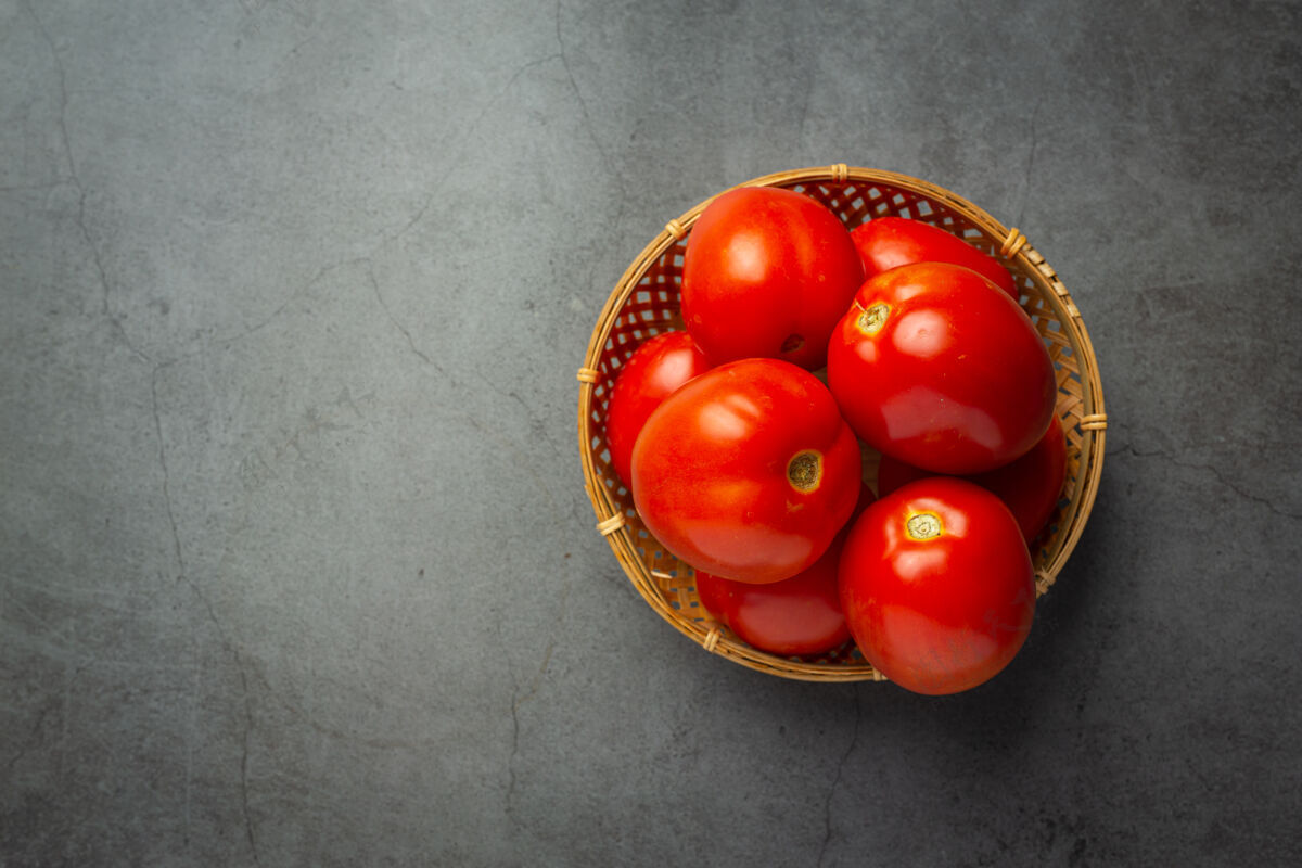混合的新鲜的西红柿可以煮了纤维抗氧化剂种子