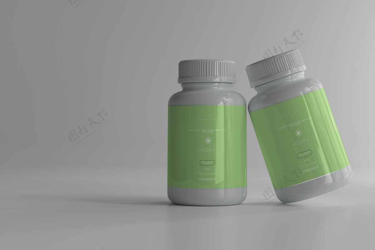 科学药瓶模型瓶子品牌模型