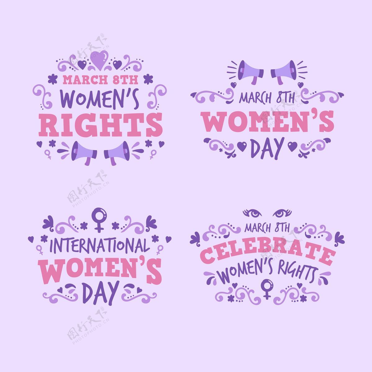 国际妇女节国际妇女节？徽章徽章标签快乐妇女节