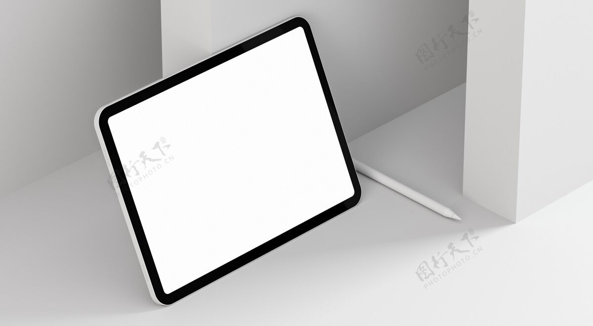 技术高角度现代平板电脑模拟用笔技术数字技术